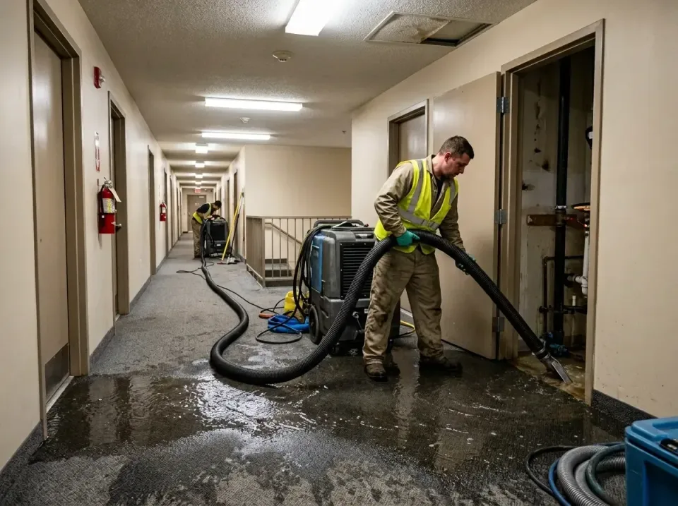 multi-unit-apartment-hallway-f-005 — frequently asked questions, Emergency Burst Pipe Water Extraction & Removal in Gordon H…